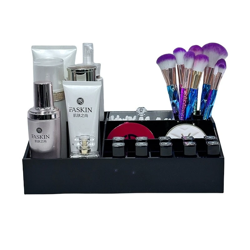 Luxury Skincare Tools - Scatola portaoggetti multifunzionale per cosmetici, mobiletto