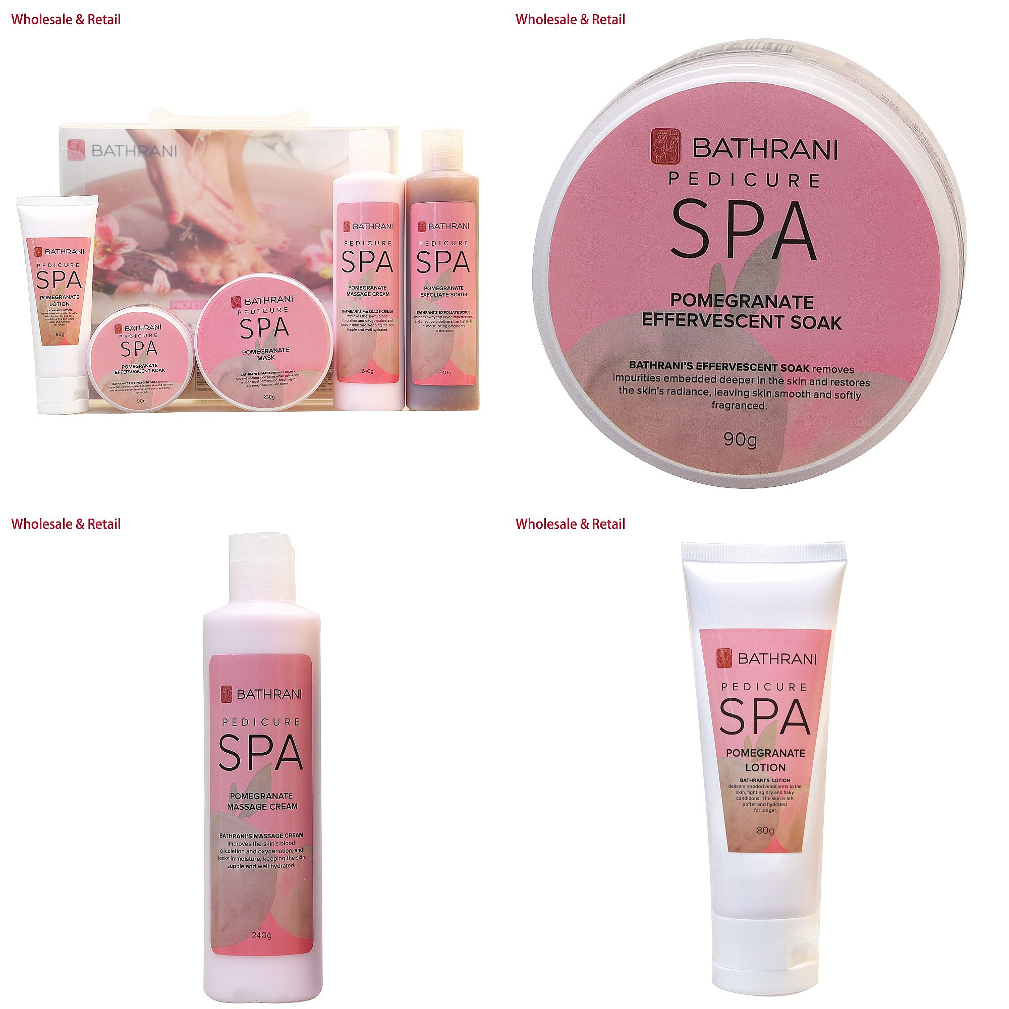 Luxury Skincare Box - Kit Pedicure Spa 5 Fasi per
