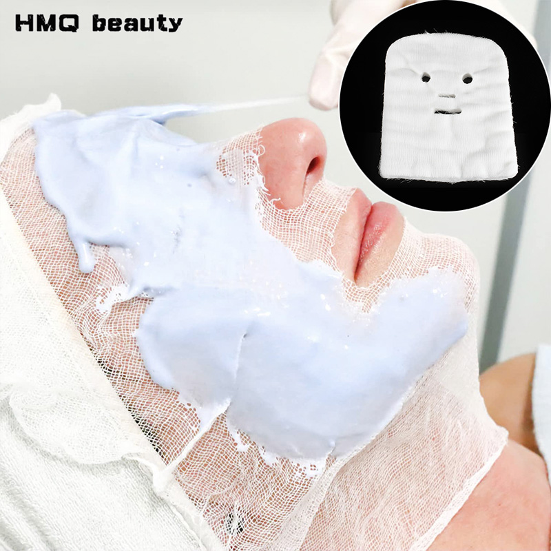 Luxury Skincare Tools - 500/100pcs Maschera di garza facciale ultrasottile