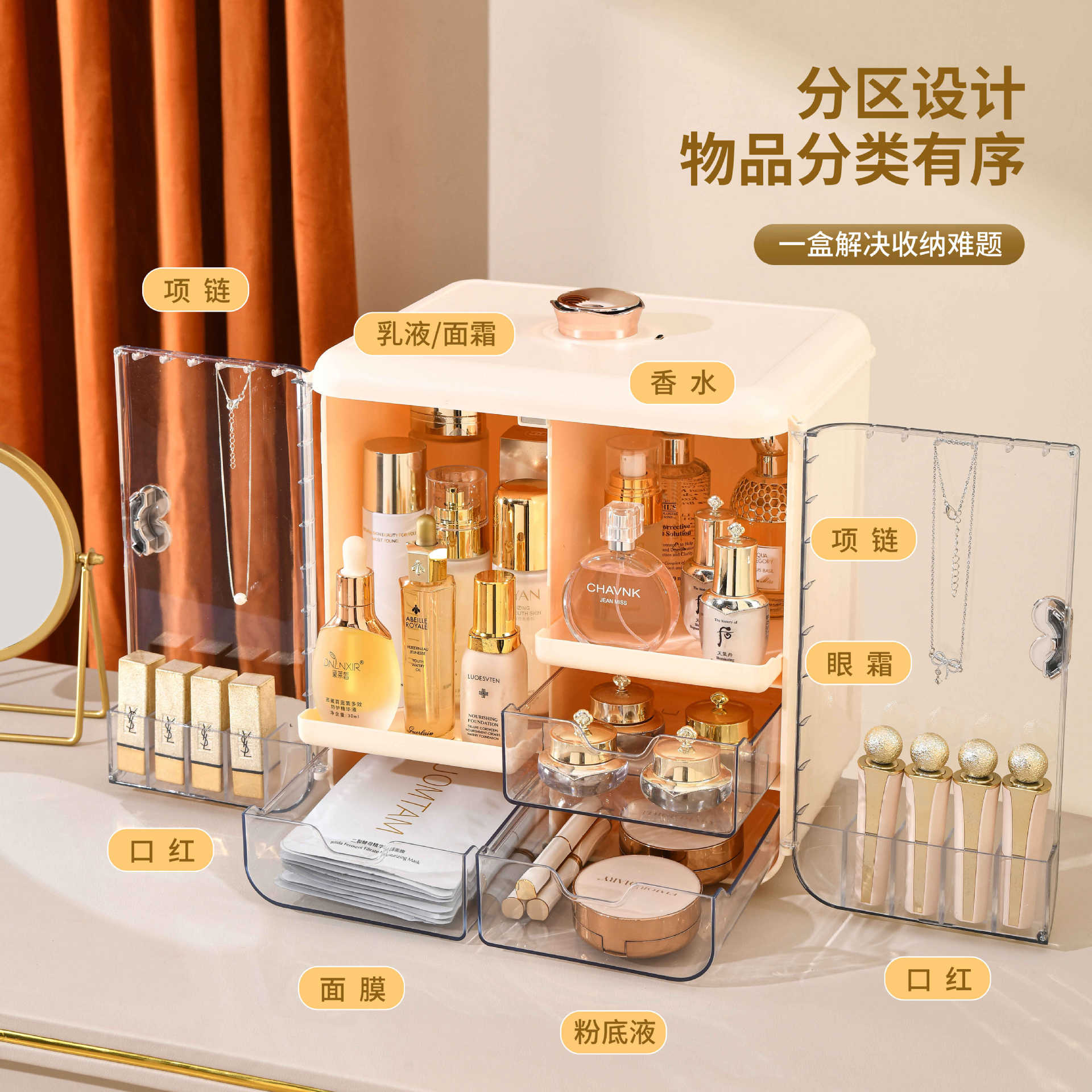 Scatola porta cosmetici di lus - Luxury Skincare Tools recensione e prezzo