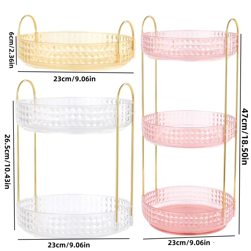1 Pezzo/Scatola portaoggetti c - Luxury Skincare Organizer recensione e prezzo