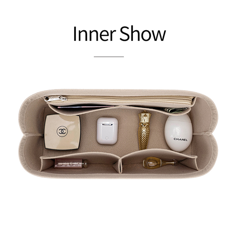 Borsa con inserto in feltro In - Luxury Skincare Organizer recensione e prezzo
